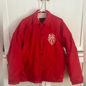 Vintage Champion men’s  Red Bomber Jacket